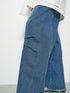 KNEE TUCK DENIM PT /Y252-31054